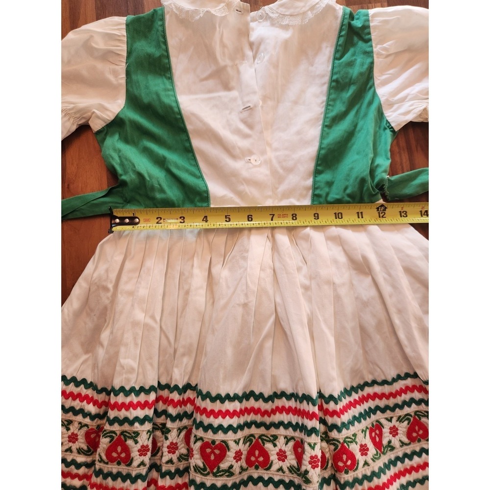 VTG Handmade Children's Oktoberfest Dirndl Dress - Picture 9 of 11